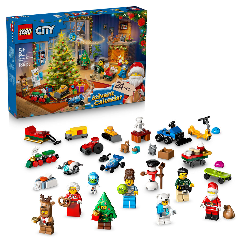 LEGO City 60475 Advent Calendar 2025 Age 5+ 186pcs
