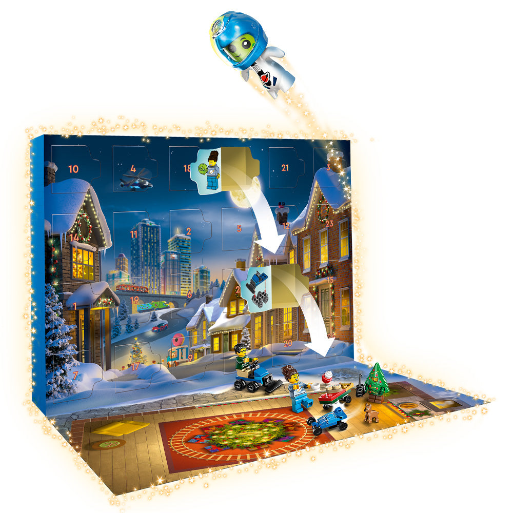 LEGO City 60475 Advent Calendar 2025 Age 5+ 186pcs