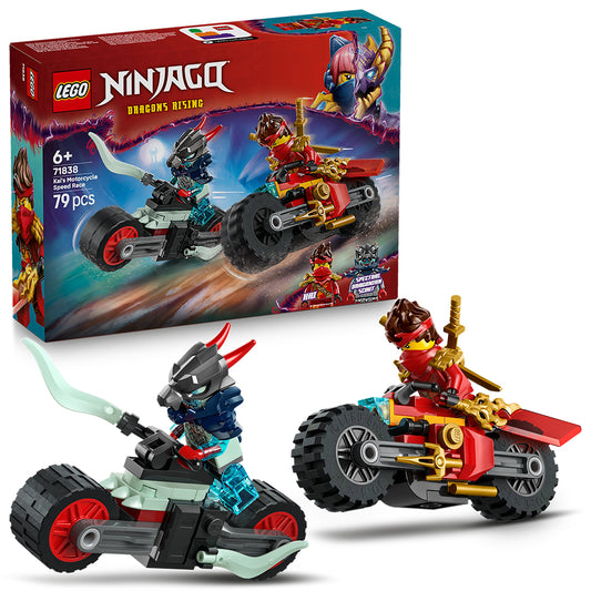 LEGO Ninjago 71838 Kai's Motorcycle Speed Race Age 6+ 79pcs