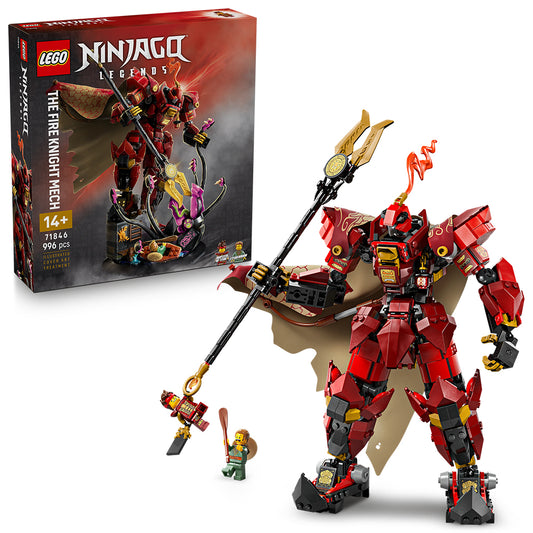 LEGO Ninjago 71846 The Fire Knight Mech Age 14+ 996pcs