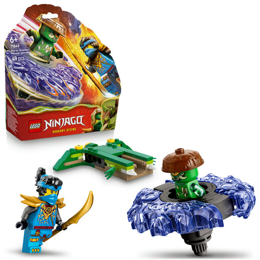 LEGO Ninjago 71849 Nya vs. Mutation Monster Spinner Age 6+ 49pcs
