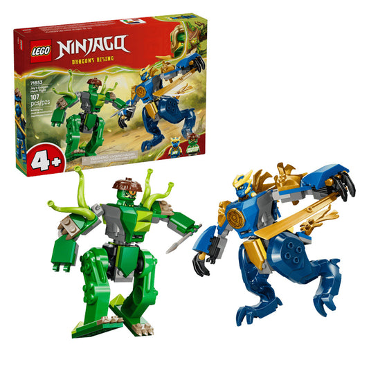 LEGO Ninjago 71853 Jay's Dragon Mech Fight Age 4+ 107pcs