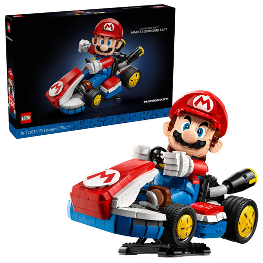 LEGO Super Mario 72037 Mario Kart - Mario & Standard Kart Age 18+ 1972pcs