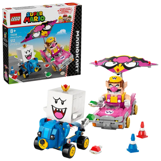 LEGO Super Mario 72038 Mario Kart – Wario & King Boo Age 8+ 512pcs