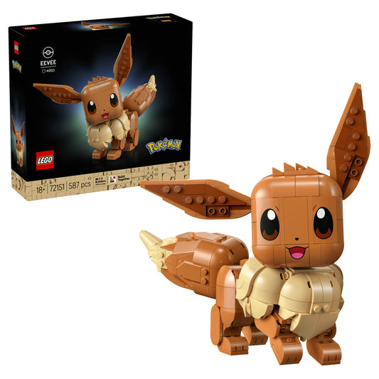 LEGO Pokemon 72151 Eevee Age 18+ 587pcs