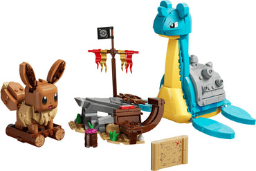 LEGO Pokémon 72162 SMART Play: Eevee and Lapras's Treasure Hunt Age 8+ 623pcs