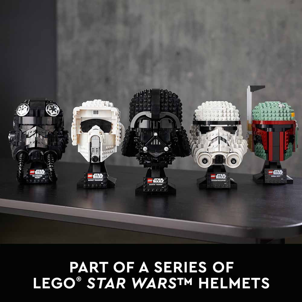 LEGO 75304 Star Wars Darth Vader Helmet Adult Set Age 18+ 834pcs