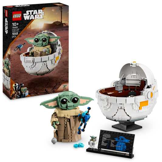 LEGO Star Wars 75403 Grogu with Hover Pram Age 10+ 1048pcs