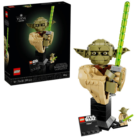 LEGO Star Wars 75438 Yoda Bust Age 18+ 399pcs