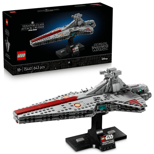 LEGO Star Wars 75441 Venator-Class Attack Cruiser Age 18+ 643pcs