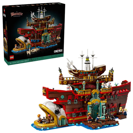 LEGO One Piece 75640 The Baratie Floating Restaurant Age 18+ 3402pcs