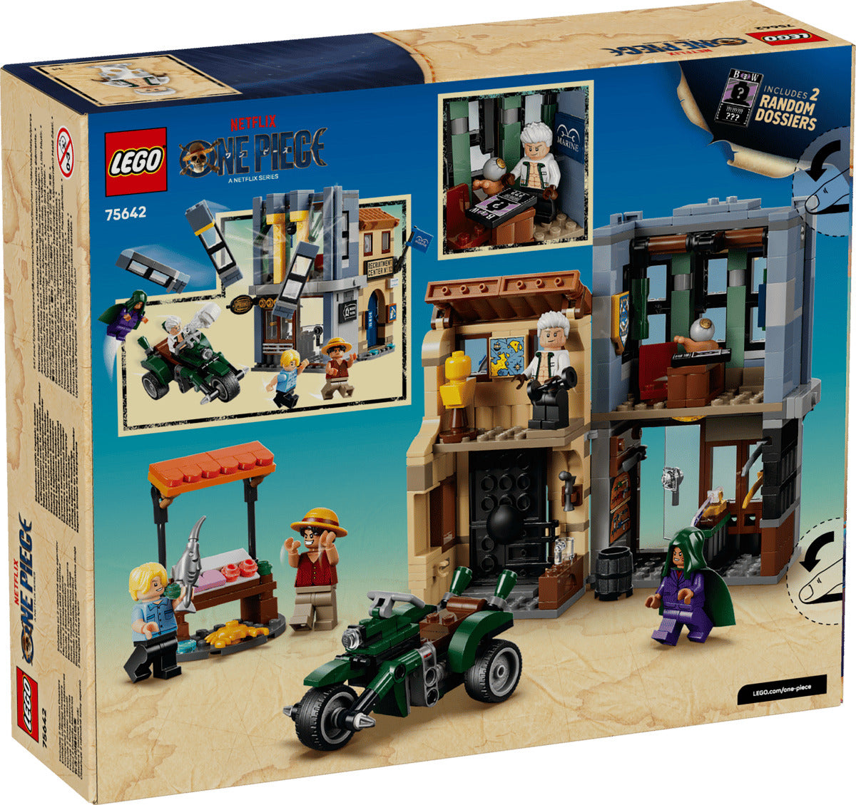 LEGO One Piece 75642 Showdown with Captain Smoker Age 9+ 547pcs