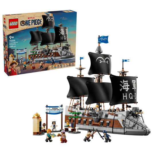 LEGO One Piece 75646 Garp's Marine Battleship Age 9+ 1705pcs