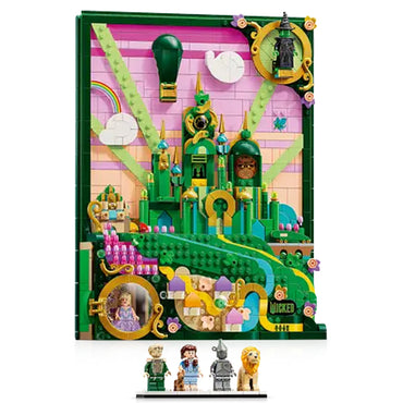 LEGO Wicked 75685 Emerald City Wall Art Age 18+ 1518pcs
