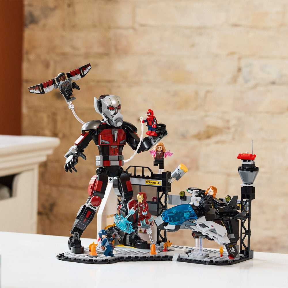 LEGO Marvel 76314 Captain America: Civil War Action Battle Age 10+ 736pcs