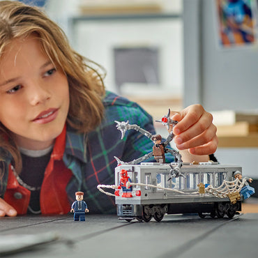 LEGO Marvel 76321 Spider-Man vs. Doc Ock Subway Train Scene Age 9+ 393pcs