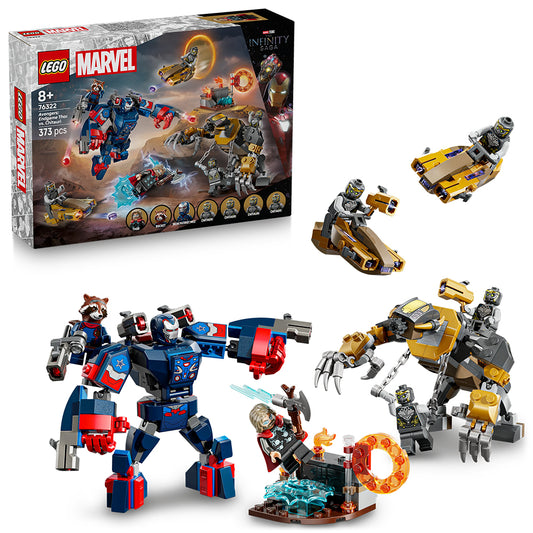 LEGO Marvel 76322 Avengers: Endgame Thor vs. Chitauri Age 8+ 373pcs