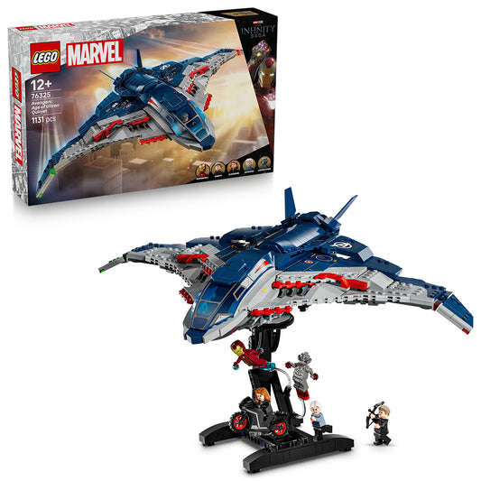 LEGO Marvel 76325 Avengers: Age of Ultron Quinjet Age 12+ 1131pcs