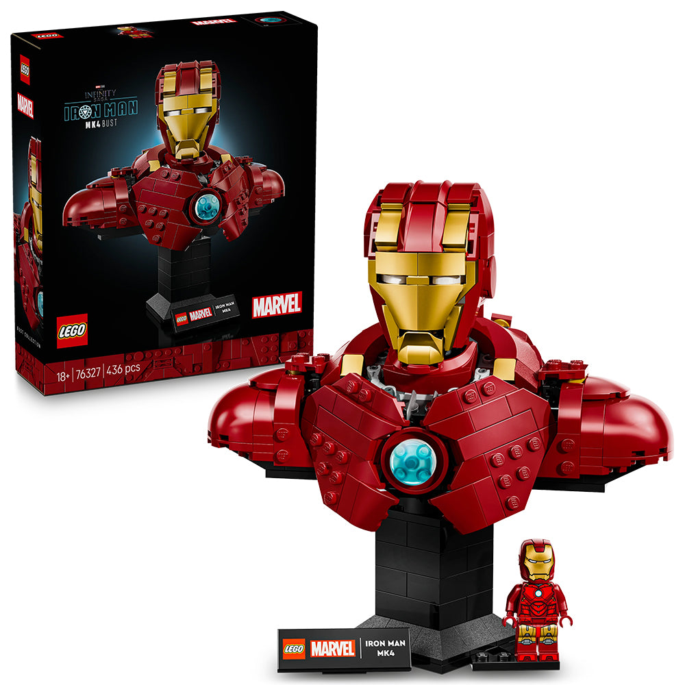 LEGO Marvel 76327 Iron Man MK4 Bust Age 18+ 436pcs