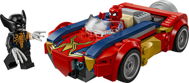 LEGO Super Heroes 76336 Spider-Man Car vs. Venomized Wolverine Age 7+ 134pcs