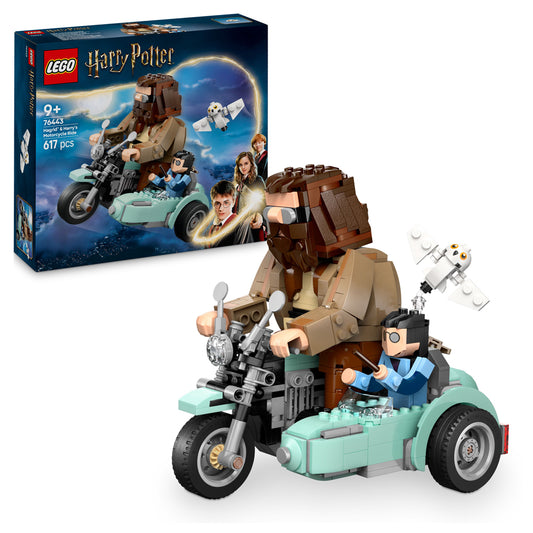 LEGO Harry Potter 76443 Hagrid & Harry's Motorcycle Ride Age 9+ 617pcs
