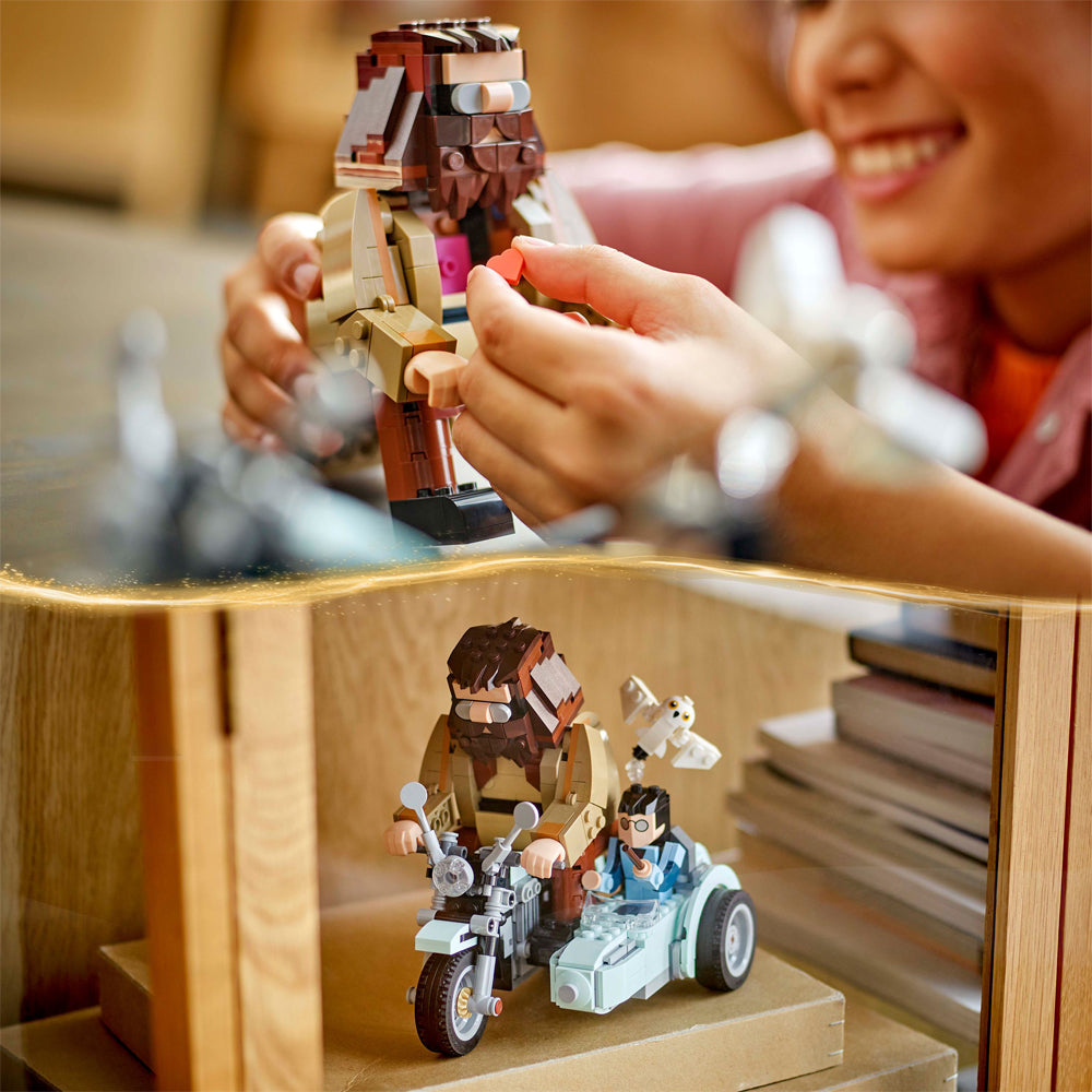 LEGO Harry Potter 76443 Hagrid & Harry's Motorcycle Ride Age 9+ 617pcs