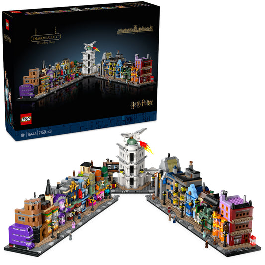 LEGO Harry Potter 76444 Diagon Alley Wizarding Shops Age 18+ 2750pcs