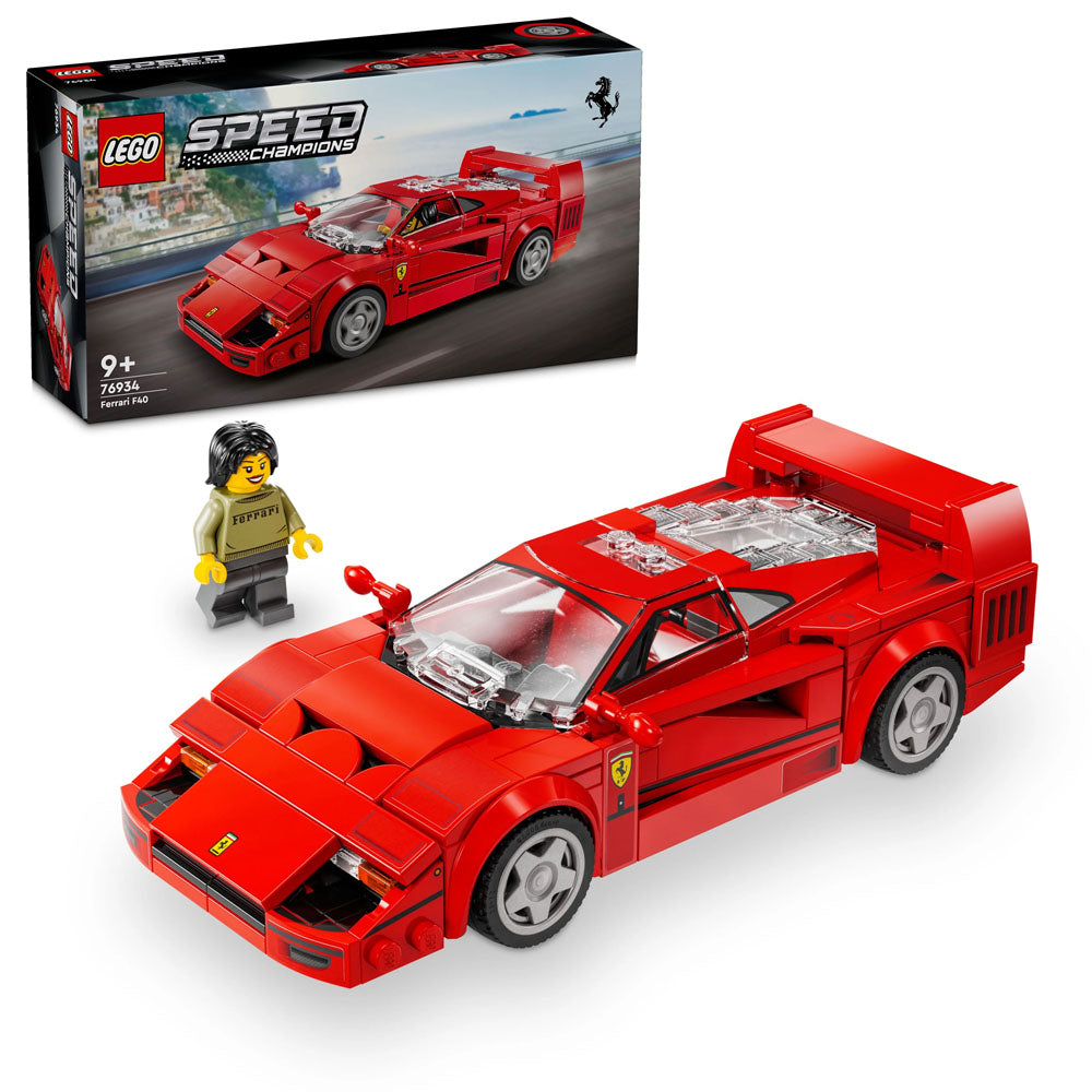 LEGO Speed Champions 76934 Ferrari F40 Supercar Age 9+ 318pcs