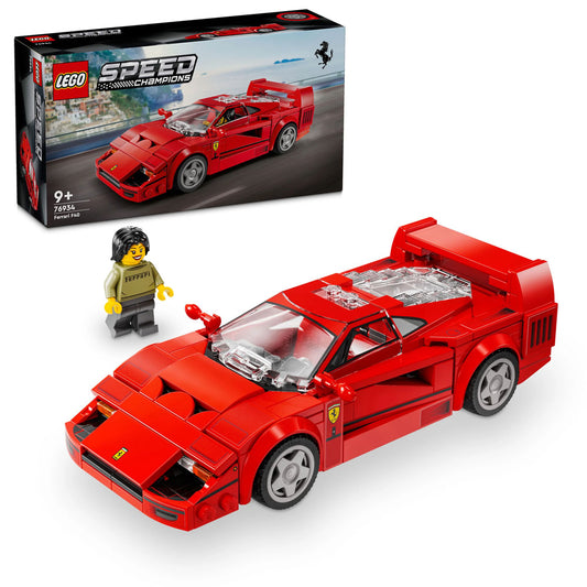 LEGO Speed Champions 76934 Ferrari F40 Supercar Age 9+ 318pcs