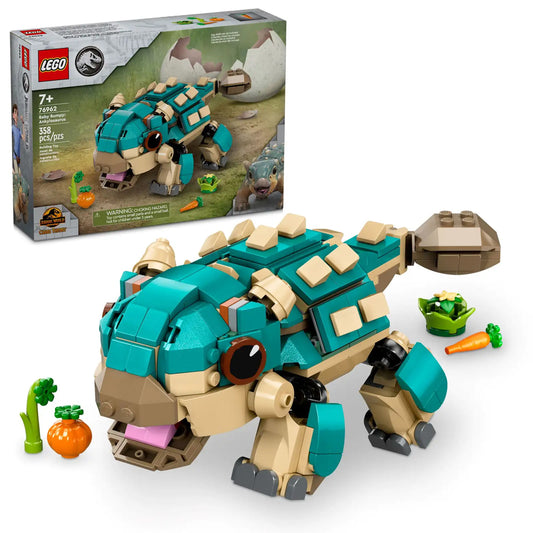LEGO Jurassic World 76962 Baby Bumpy: Ankylosaurus Age 7+ 358pcs