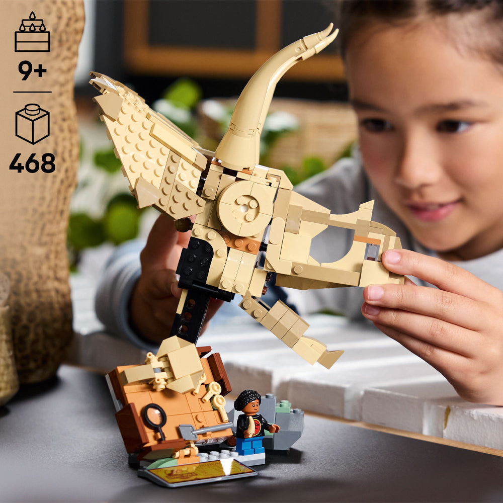 LEGO Jurassic World 76969 Dinosaur Fossils: Triceratops Skull Age 9+ 468pcs
