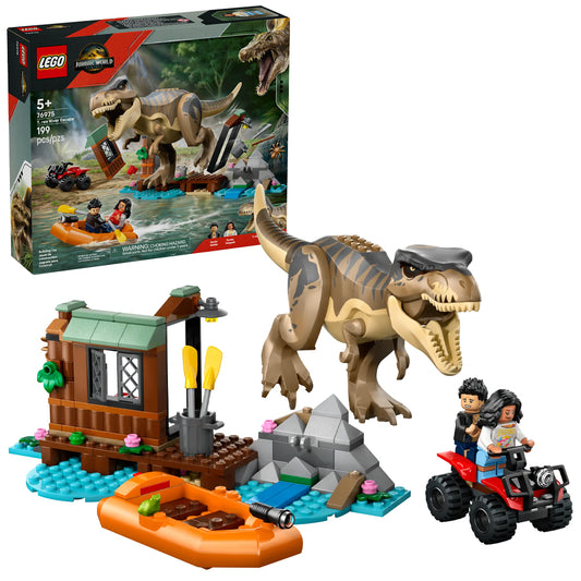 LEGO Jurassic World 76975 T.Rex River Escape Age 5+ 199pcs