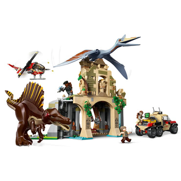 LEGO Jurassic World 76976 Spinosaurus & Quetzalcoatlus Air Mission Age 8+ 984pcs