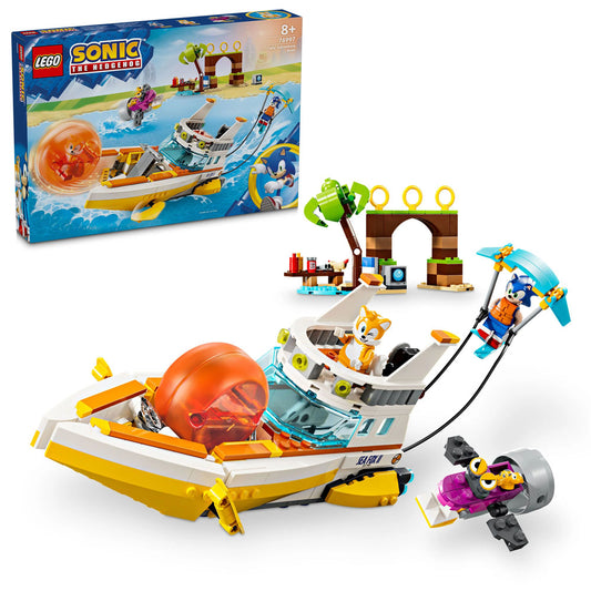 LEGO Sonic 76997 Tails' Adventure Boat Age 8+ 393pcs