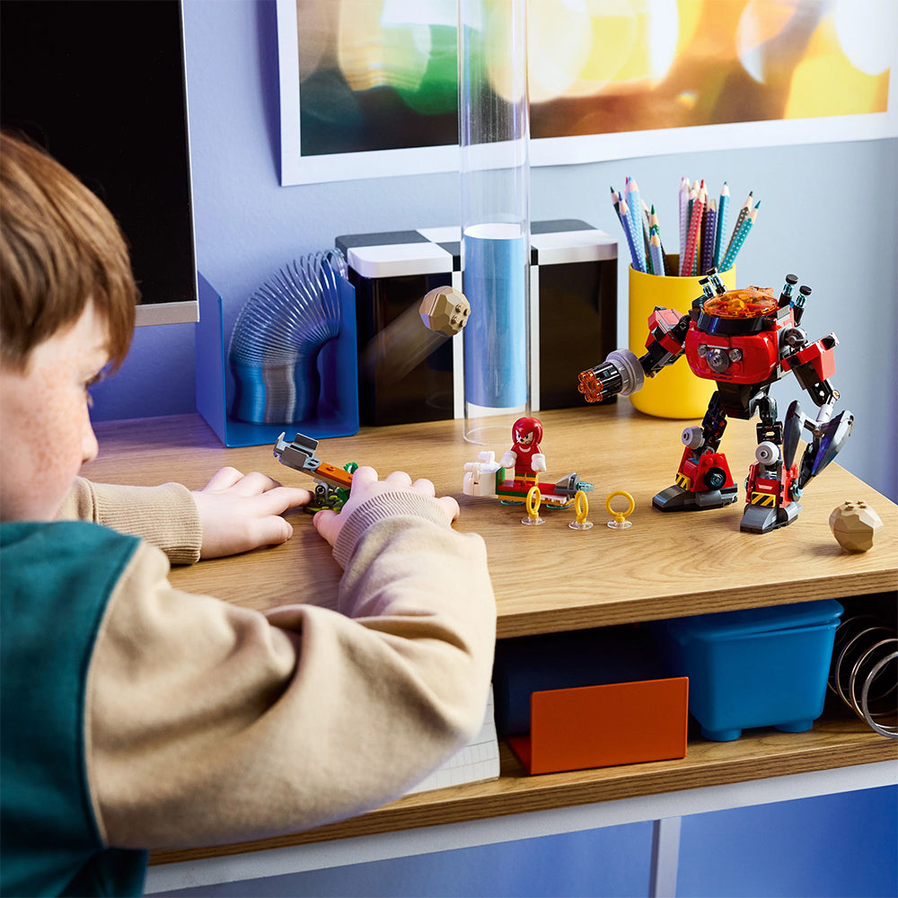 LEGO Sonic 77005 Knuckles vs. Dr. Eggman Egg Crusher Mech Age 8+ 350pcs