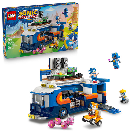 LEGO Sonic 77006 Team Sonic Command Truck Age 8+ 747pcs