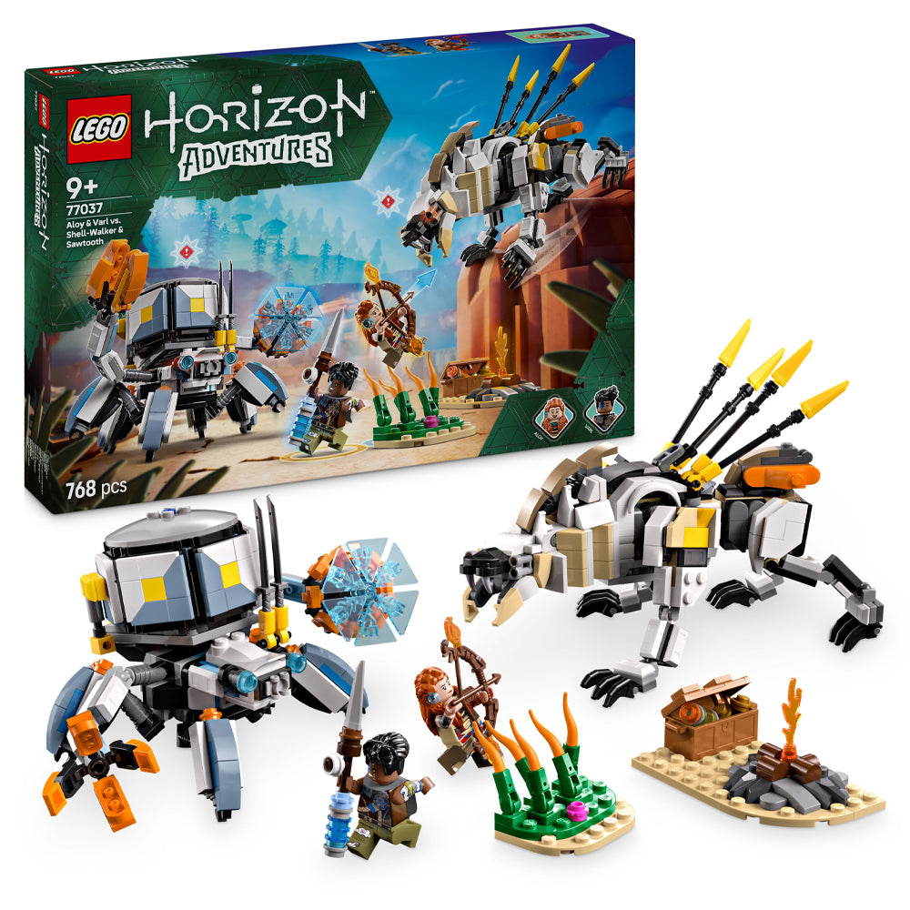 LEGO Horizon 77037 Aloy & Varl vs. Shell-Walker & Sawtooth Age 9+ 768pcs
