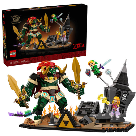 LEGO The Legend of Zelda 77093 Ocarina of Time The Final Battle Age 18+ 1003pcs