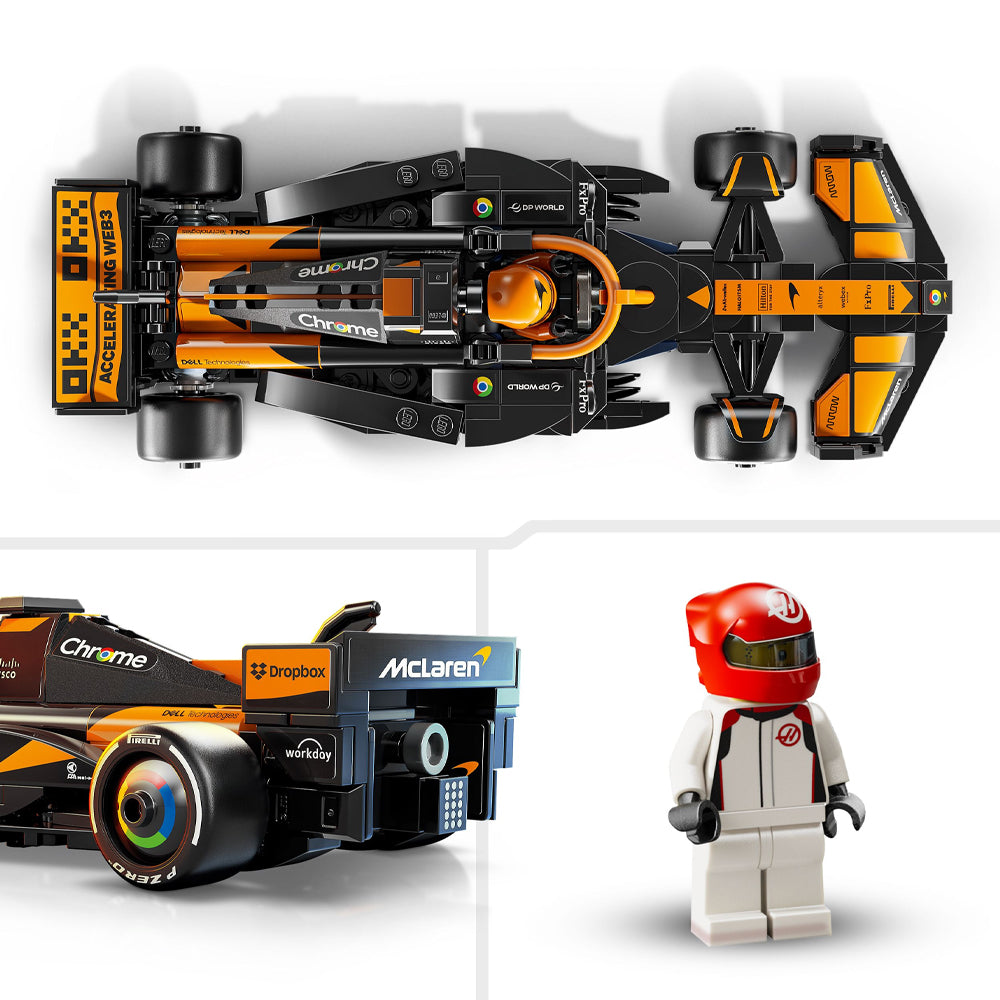 LEGO Speed Champions 77251 McLaren F1 Team MCL38 Race Car Age 10+ 269pcs
