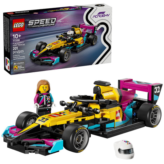 LEGO Speed Champions 77258 F1 ACADEMY Race Car Age 10+ 201pcs