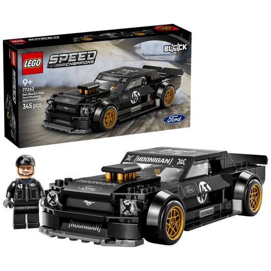 LEGO Speed Champions 77262 Ken Block's '65 Ford Mustang Hoonicorn V1 Age 9+ 345p