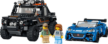 LEGO Speed Champions 77264 Jaguar Project 7 & Land Rover Defender Age 10+ 740pcs