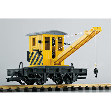 LGB Wagon Crane Wagon - G Gauge L40043