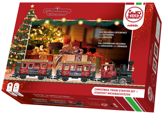 LGB Xmas Christmas Starter Train Set G Gauge 78308
