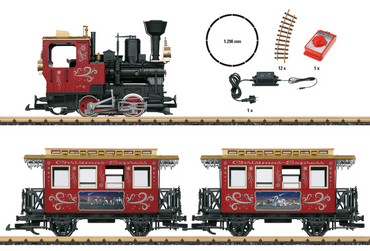 LGB Xmas Christmas Starter Train Set G Gauge 78308