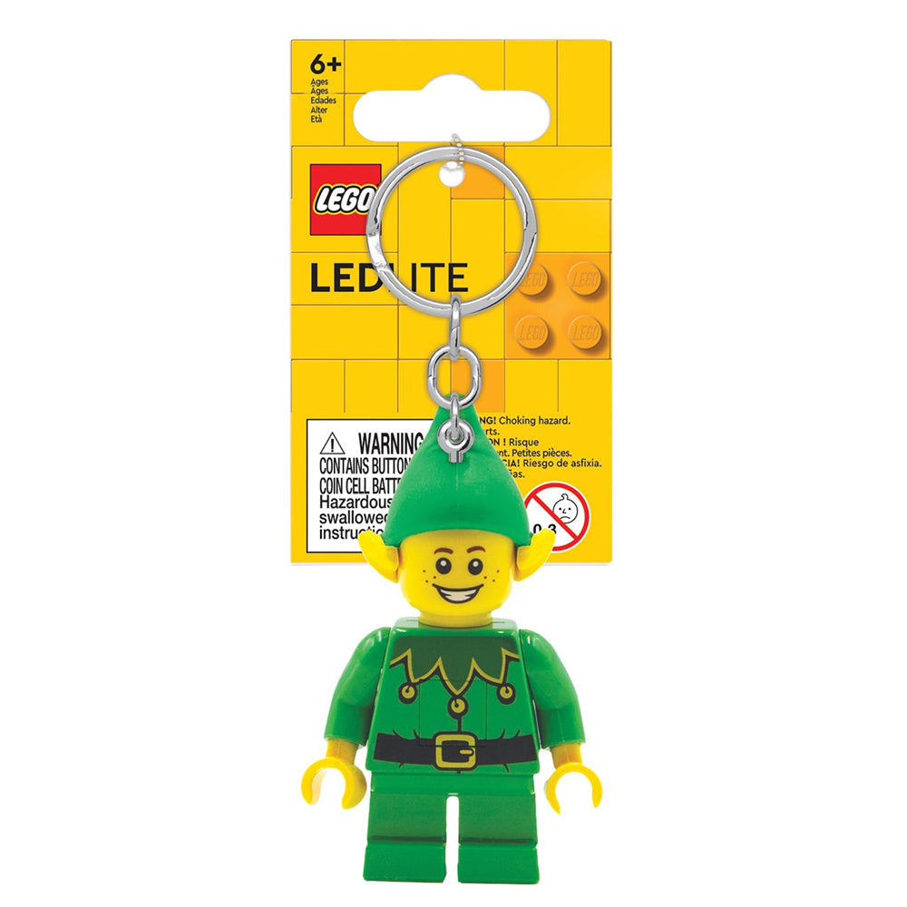 LEGO Christmas Elf LED Key Light Keyring