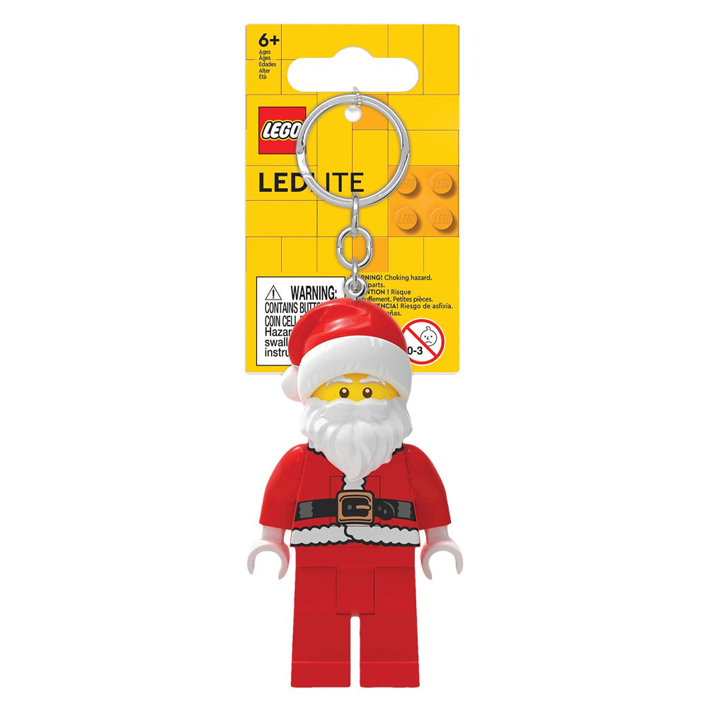 LEGO Christmas Santa LED Key Light Keyring
