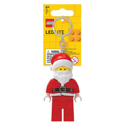 LEGO Christmas Santa LED Key Light Keyring