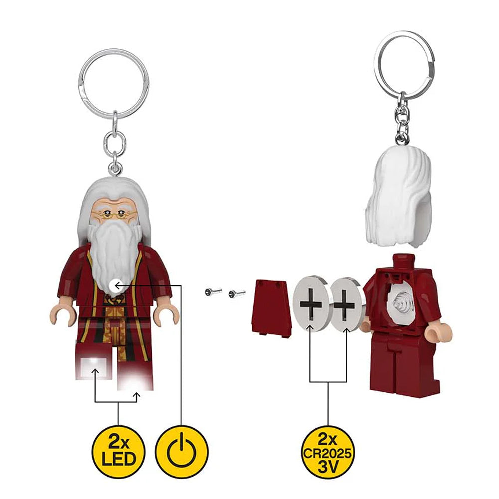 LEGO Harry Potter: Dumbledore LED Key Light Keyring