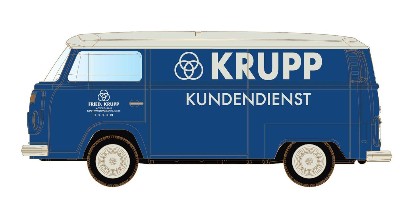 miNis LC3897 VW T2 Transporter Krupp Kundendienst N Gauge